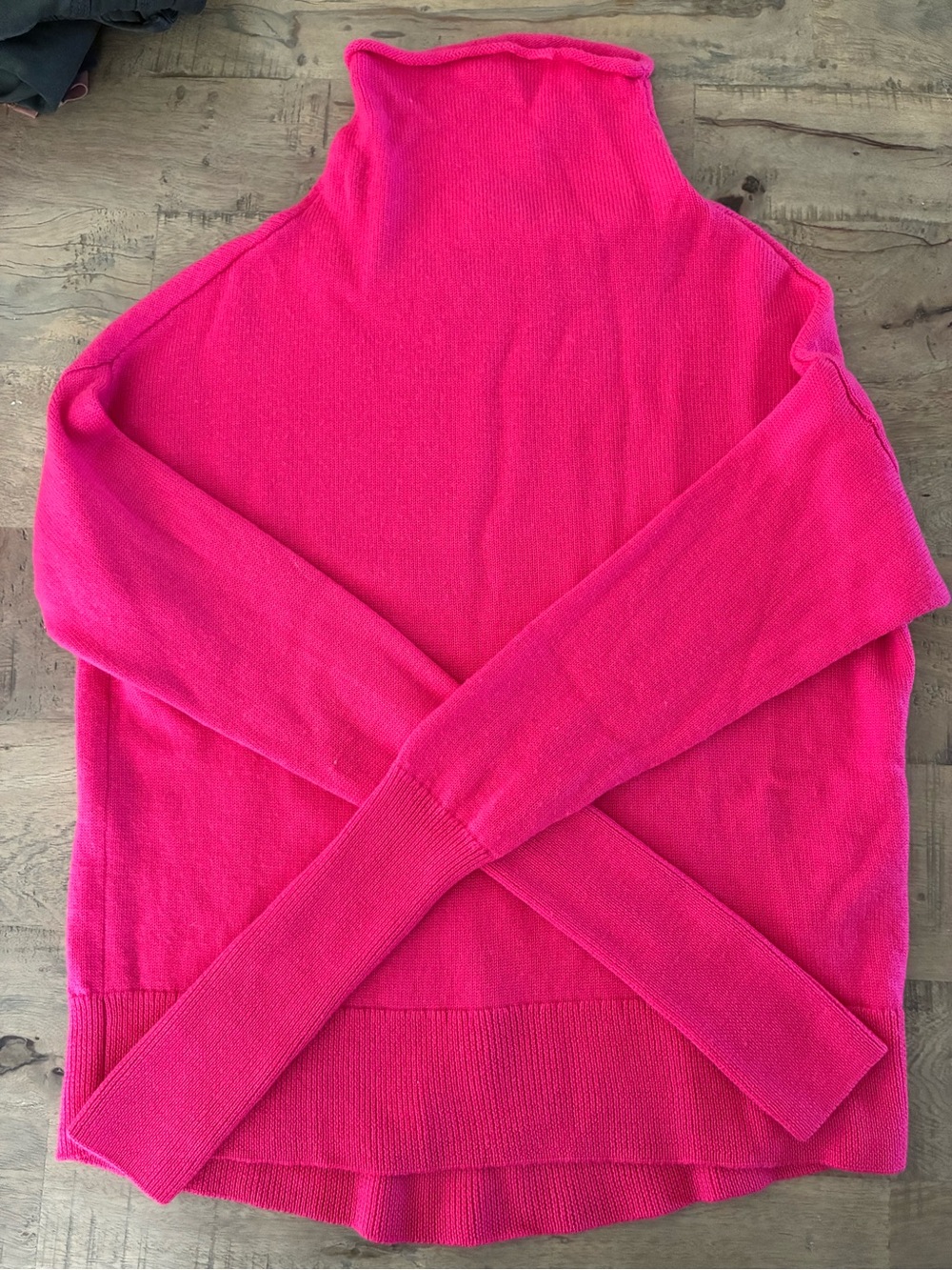 Wilfted Hot Pink Turtleneck Sweater XS